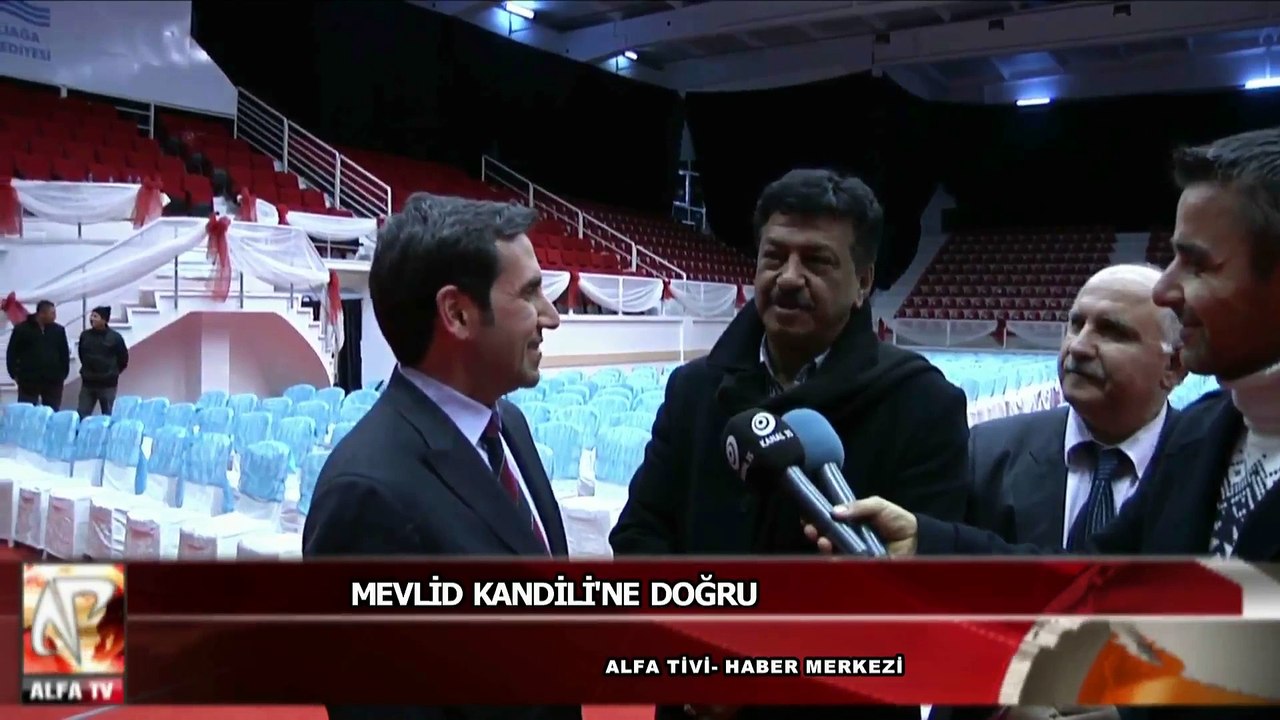 Aliağa'da Mevlid Kandiline Doğru...