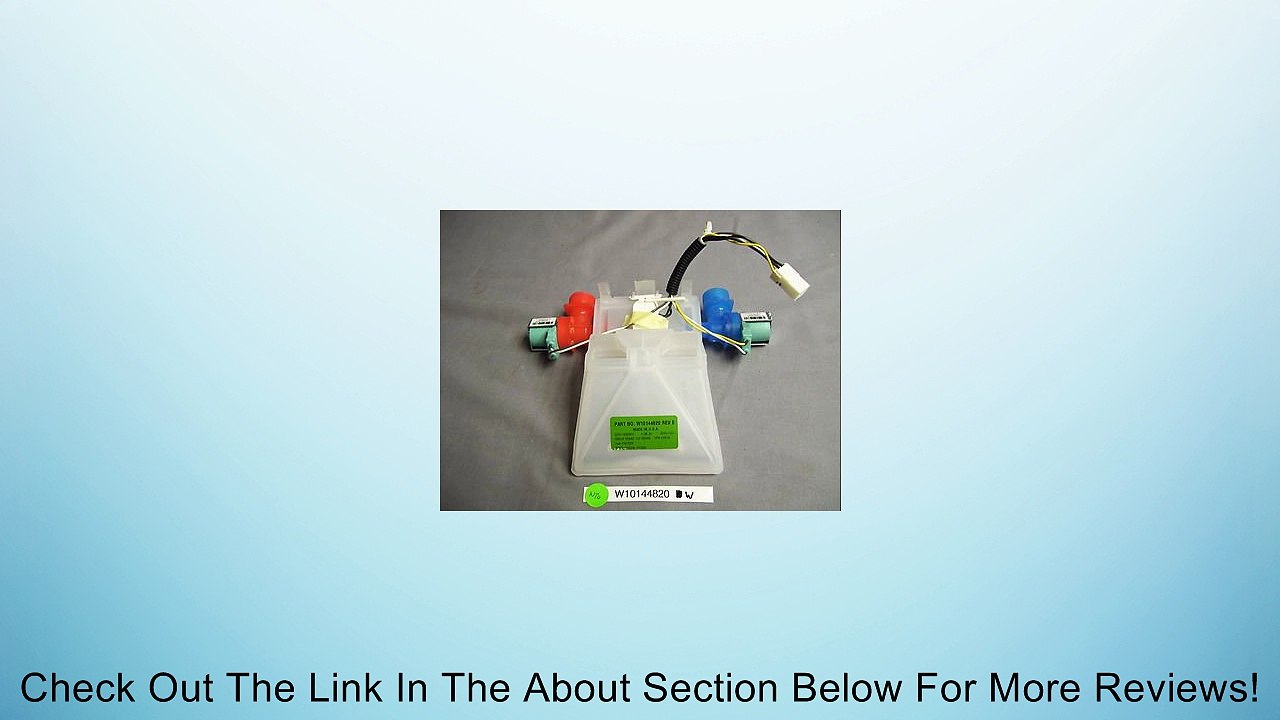 W10144820 WASHER WATER INLET VALVE MAYTAG WHIRLPOOL KENMORE NEW OEM PART 11 Review