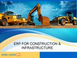 ERP Software for Infrastructure Company