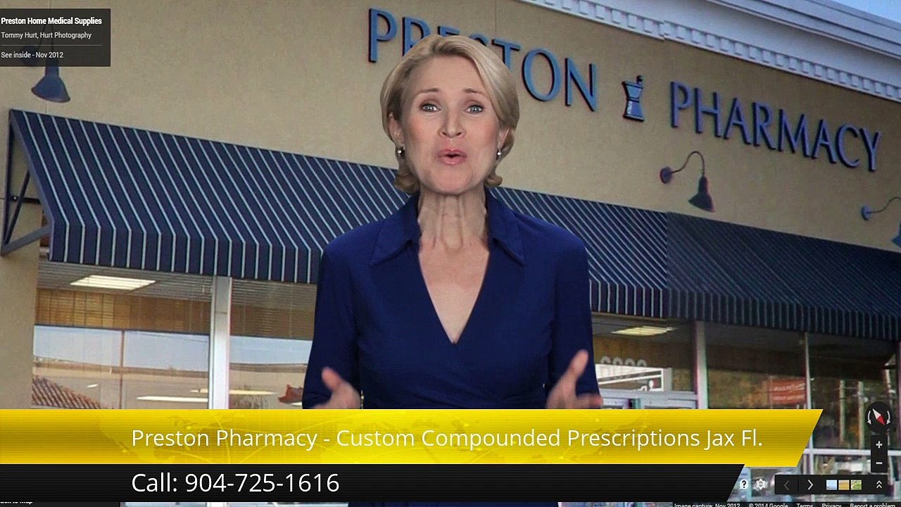 Preston Pharmacy - Custom Compounded Prescriptions Jax Fl. Jacksonville         Superb         5 Star Review by Chris J.