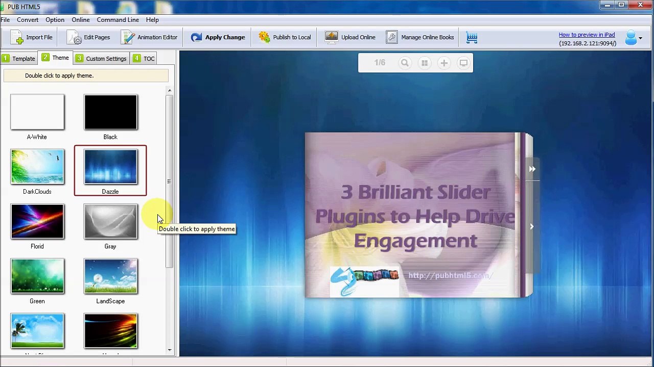 Wonderful Free jQuery Image Gallery - PUB HTML5