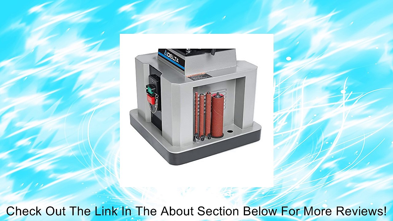 Delta Woodworking 31-483 Heavy-Duty Oscillating Bench Spindle Sander, 1/2-HP, 115-volt Review