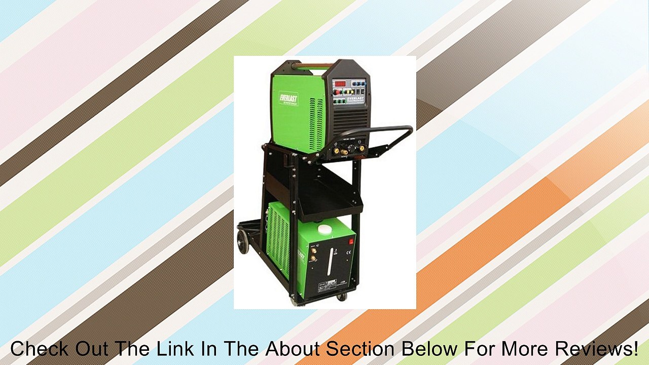 Everlast PC250 PowerCart Welding Cart Review