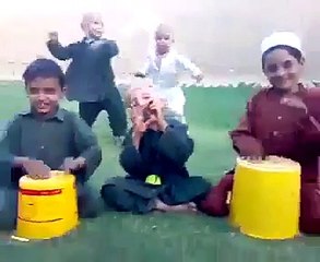Very funny pathan child Dhool and saaz Rabab funny video