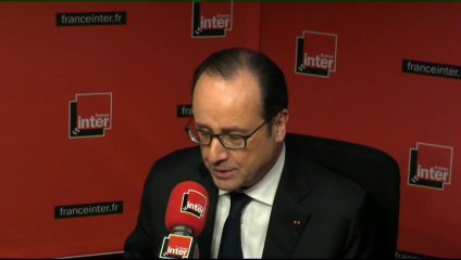 François Hollande : "J'ai demandé à Michel Sapin de travailler pour 2016 à la taxe sur les transactions financières"