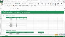 04.09 Referencias relativas y absolutas en Excel