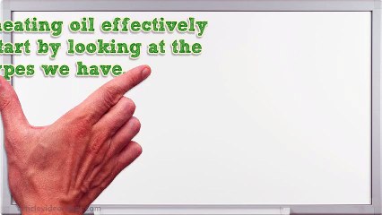 Using Heating Oil Effectively