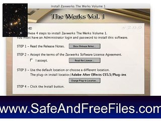 Get The Werks for After Effects 2.0 Serial Key Free Download