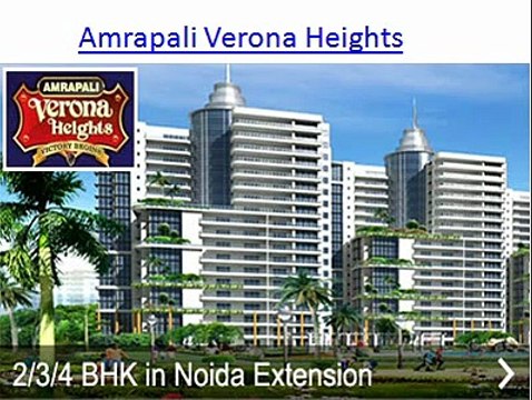 Amrapali Verona Heights @9650-127-127 Noida