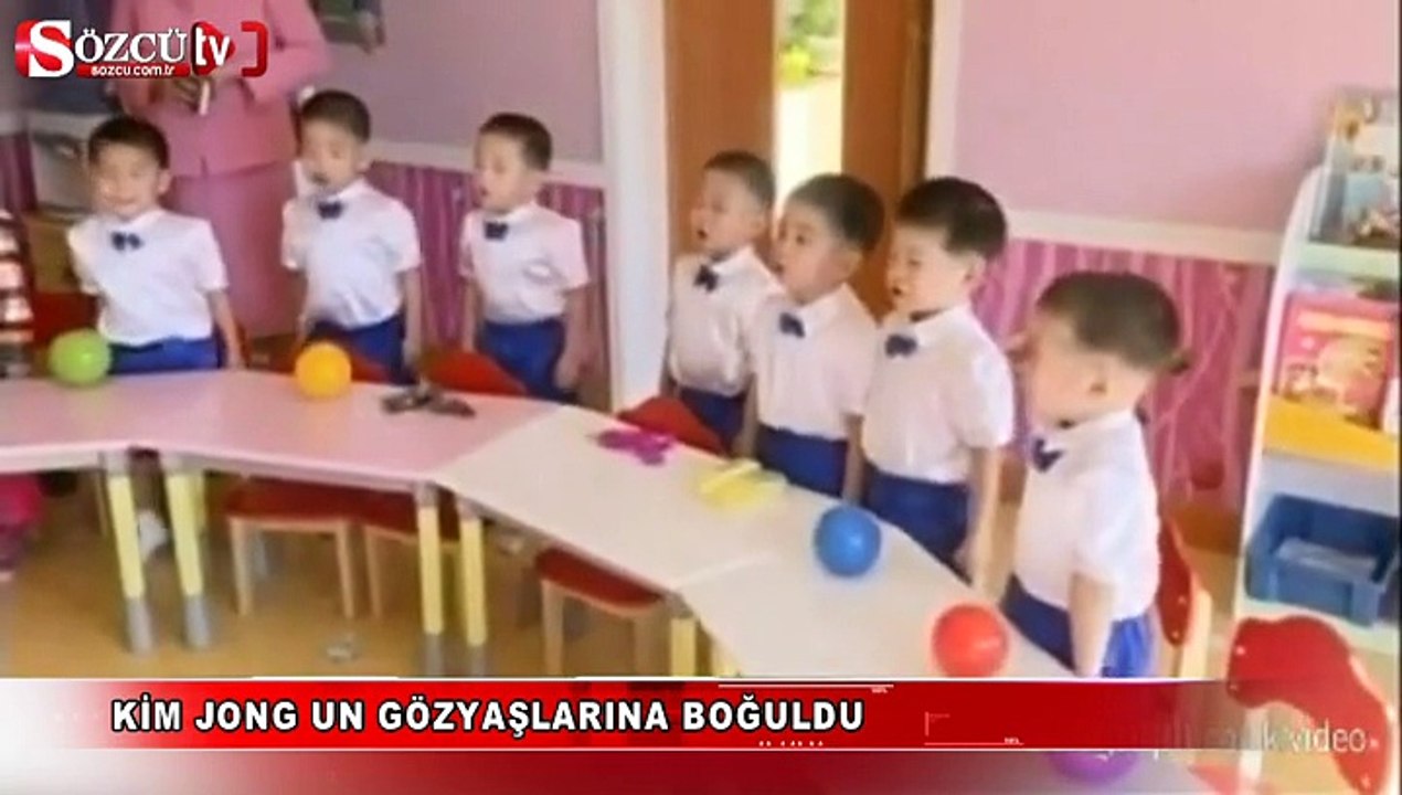 Kim Jong Un gözyaşlarına boğuldu