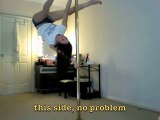 Sexy Pole Dancing -Vid 15- -nothing on you- -) pole moves practice