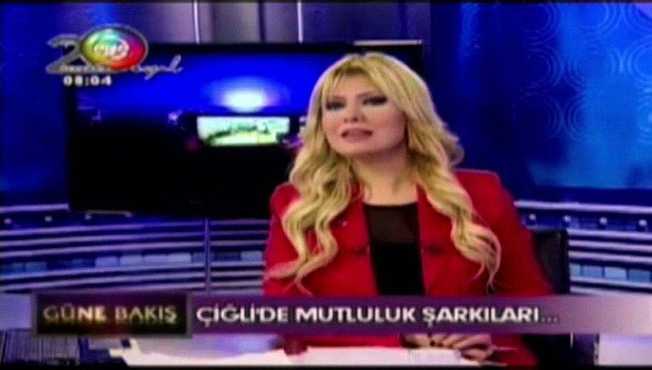 Ege Tv'de yayınlanan '' Ziçev'le yeni yıl eğlencesi'' haberi.31.12.2014