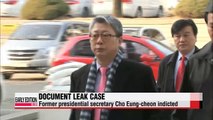 Prosecution says former presidential secretary fabricated document leak case