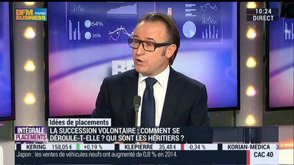 Transmission de patrimoine: quelle quote-part peut-on transmettre librement ?: Benoist Lombard - 05/01