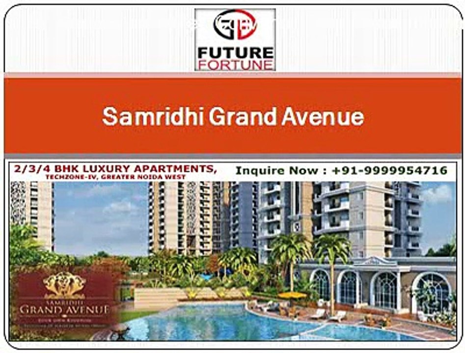 Samridhi Grand Avenue Residential Project Noida Extension