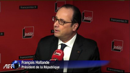 Hollande "assume" son échec sur le chômage