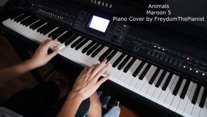 Animals - Maroon 5 (Piano Cover/Free Sheet Music)