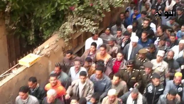 تشيع جثمان شهيد قبر عمير بمسقط رأسه بالبحيرة