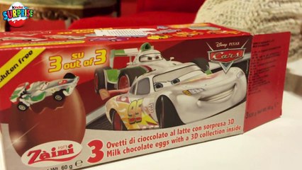 Egg Surprise 3 Zaini Kinder Surprise Easter Eggs! Frozen Cars2 Disney Princess Spiderman Barbie 1