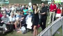 Pakistani Anchor Reham Khan dancing in UK AAJ WITH REHAM KHAN, AAJ NEWS, AAJ TV,BBC