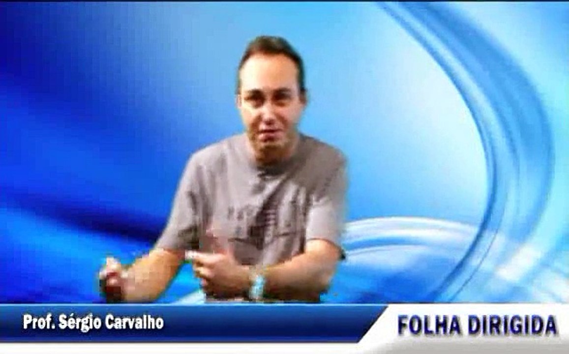 Folha Dirigida - Matemática Financeira - Juros Compostos (Prof Sérgio Carvalho)