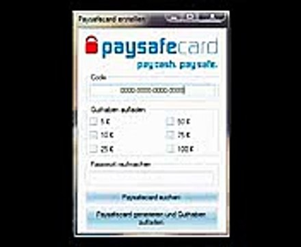 Paysafecard Generator Code Generator Free Working Mediafire Link Download