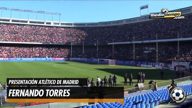 Torres fue presentado en el Vicente Calderón