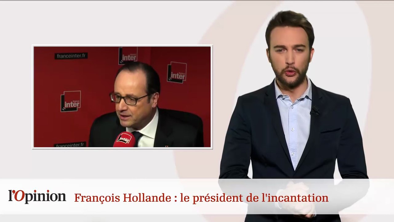 François Hollande : le président de l'incantation