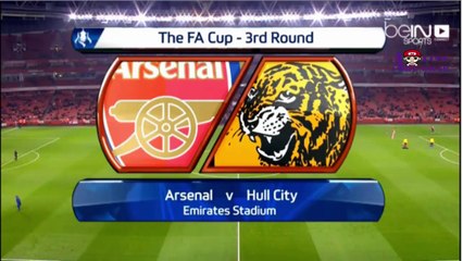 مشاهده اهداف ارسنال وهال سيتي في كاس الاتحاد الانجليزي
