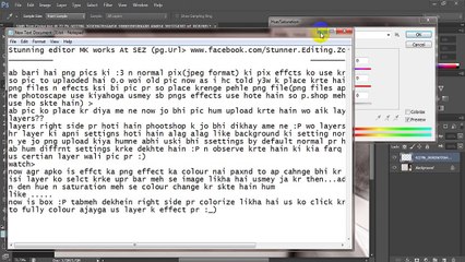 How to use Jpeg, Png Effects In photoShop