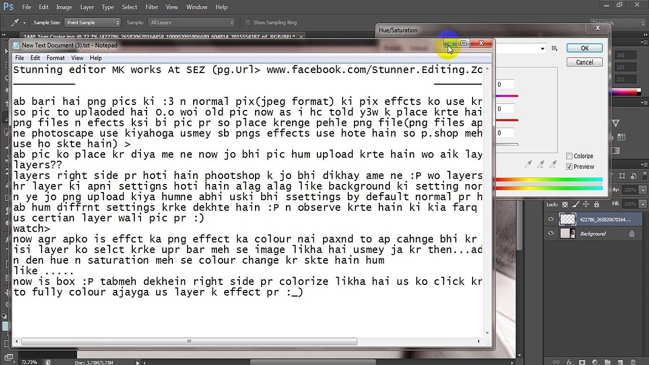 How to use Jpeg, Png Effects In photoShop