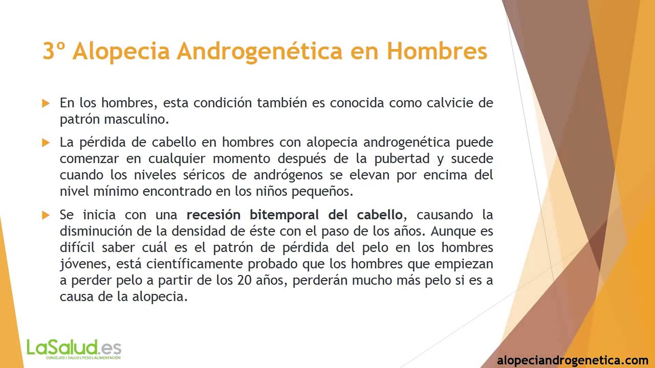 ¿Qué es la Alopecia Androgenética?