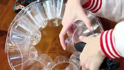 Bardaklarla Işık Küresi Nasıl Yapılır- sonsuzluk