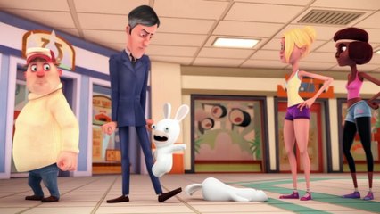 Les Lapins Cretins : Invasion - La file d'attente