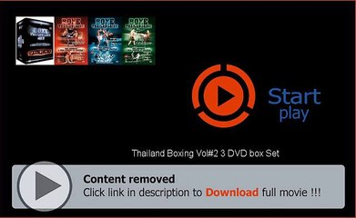 Download Thailand Boxing Vol#2 3 DVD box Set Movie File
