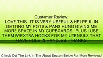 Gifts & Decor Mini Pot Hanger Kitchen Home Hanging Pan Utensil Holder Review