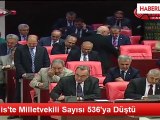 Meclis'te Milletvekili Sayısı 536'ya Düştü