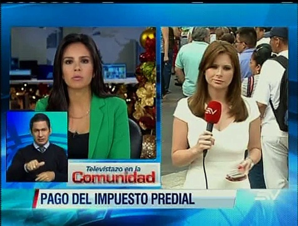 Largas filas en el Municipio por pago de impuesto predial