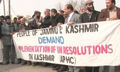 Kashmiris observe Right To Self-Determination Day