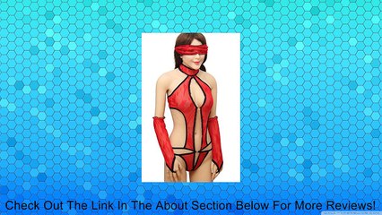 Sexy Teddy Red Bodysuit With Arm Band - One Size Review