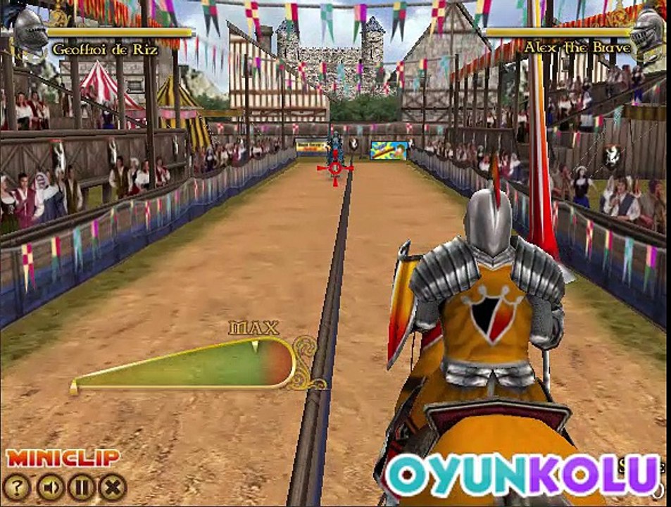 3D Atlı Mızrak Savaşı Oyununun Oynanış Videosu