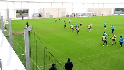 Le but incroyable de Demichelis à l'entraînement !
