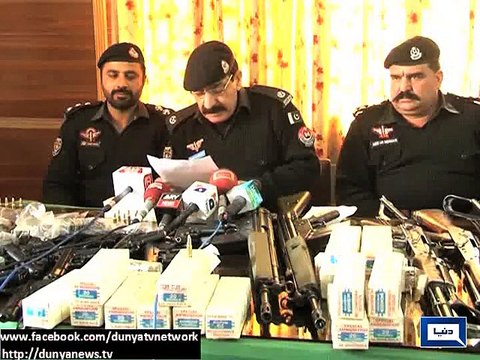 Dunya News - Peshawar: Police recovered arms, arrested 3 suspects