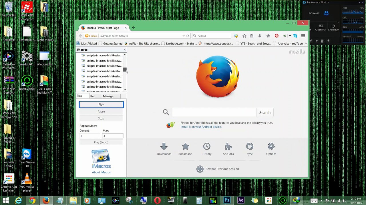Likenation imacros script (Twitter follow) 100% Working (Dropbox Download)