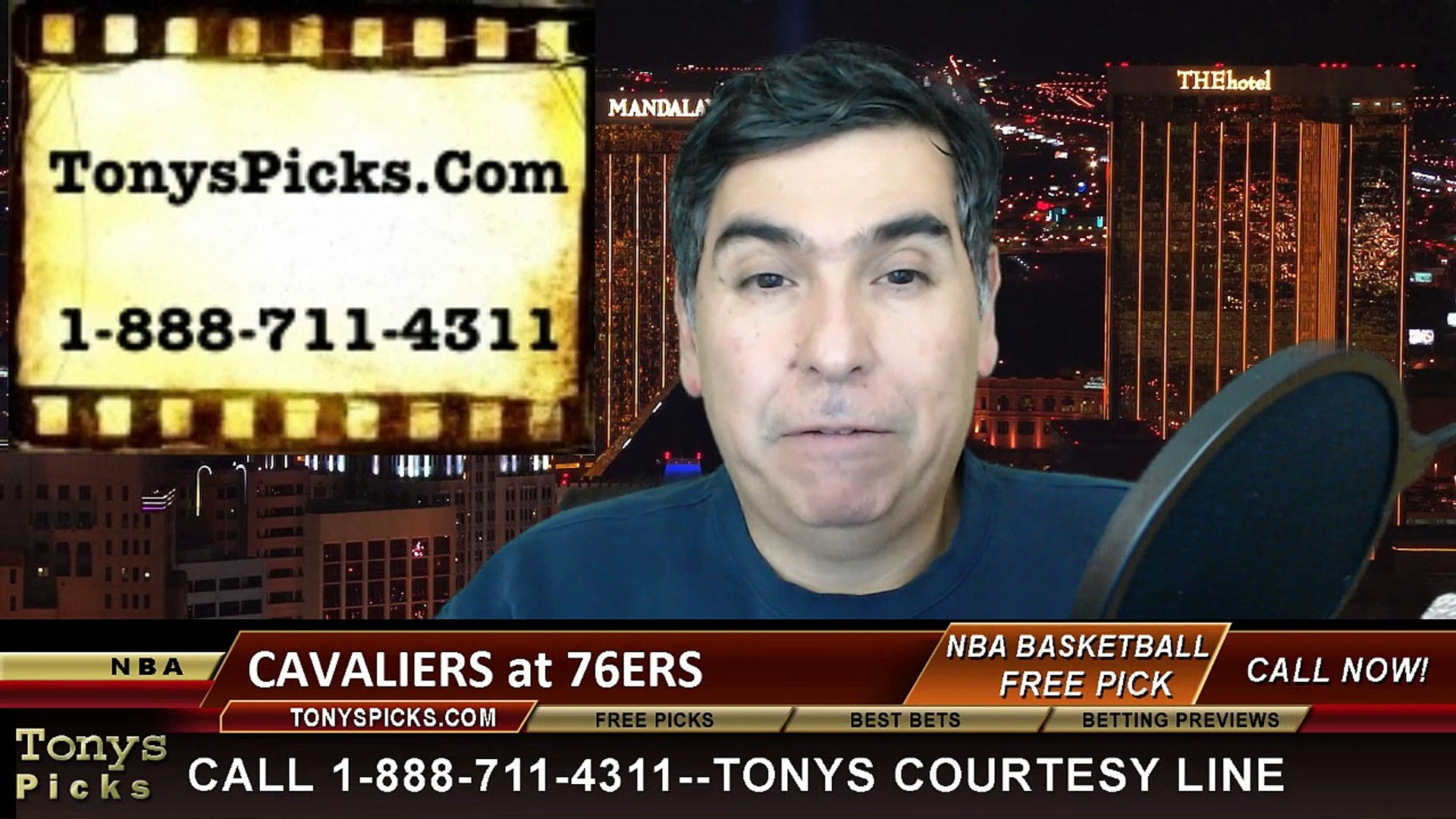 Philadelphia 76ers vs. Cleveland Cavaliers Free Pick Prediction NBA Pro Basketball Odds Preview 1-5-