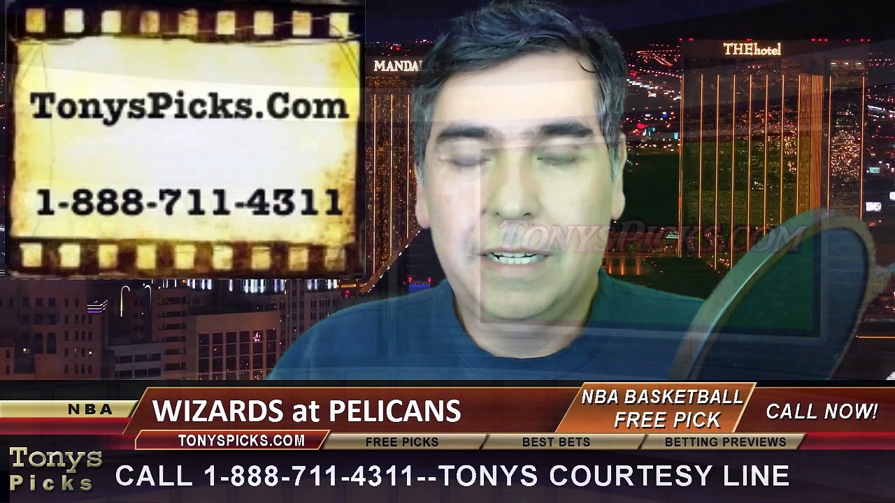 New Orleans Pelicans vs. Washington Wizards Free Pick Prediction NBA Pro Basketball Odds Preview 1-5-2015