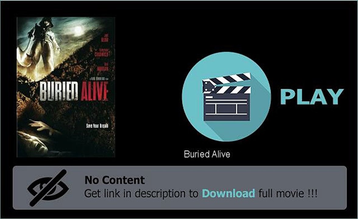 Play Buried Alive Movie Download Now