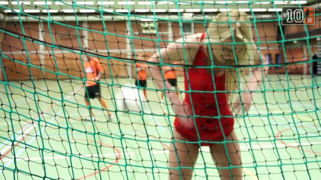 Entrainement de tirs aux fesses