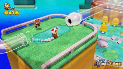 Captain Toad : Colline aux super clochettes à 100%