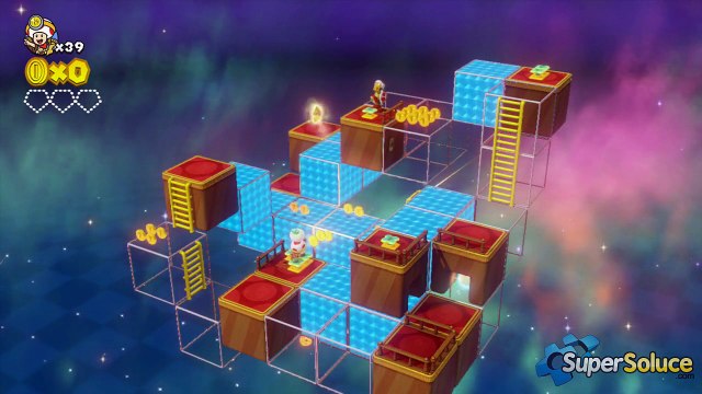 Captain Toad : Blocs et bips dans les airs à 100%
